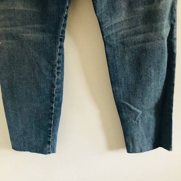 Joes Jeans Floral High Rise Raw Hem Jeans 26 - Picture 6 of 7